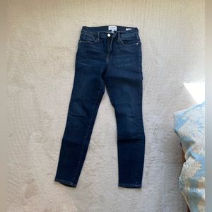 Frame straight jeans